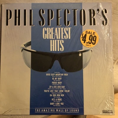 Phil Spector’s Greatest Hits LP 1983 Import Impression Records PSLP-1 In Shrink - Image 1 of 4