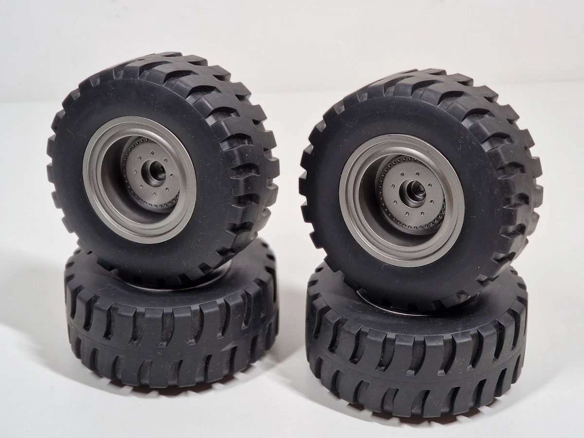 RC Truck Reifen Mit Felgen – Für 1/18 9301 Modelle, Schlagfest & Vibrationsgedämpft 🚙
