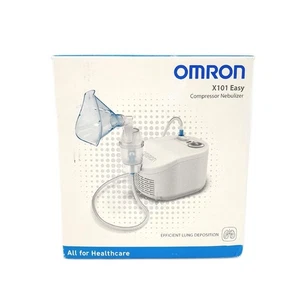 OMRON X101 Easy Inhalationsgerät Erwachsene Kinder Asthma Husten Allergien Behan - Bild 1 von 8