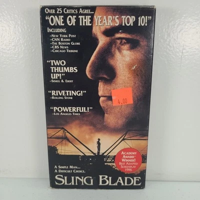 Sling Blade VHS, 1997 Billy Bob Thornton Tested  Foto 1 de 4