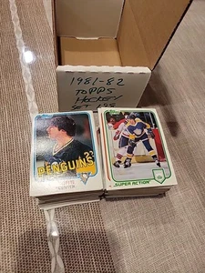 TOPPS 1981-82 COMPLETE SET (198) HOCKEY CARDS NMT Nice !!!! - Picture 1 of 5