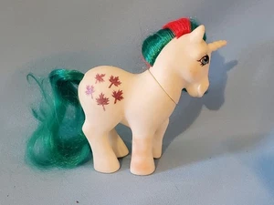 De colección My Little Pony 1984 G1 Gusty Maple Leaf Unicorn MLP - Imagen 1 de 4
