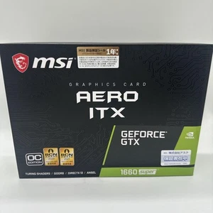MSI GeForce GTX 1660 Super Aero ITX Graphics Card 6GB Used - Picture 1 of 2
