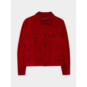 Suede Trucker Jacket - Picture 1 of 3