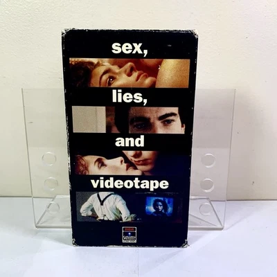 VTG Sex, Lies, And Videotape (VHS Cassette Tape, 1990) Tested and Working Foto 1 de 4