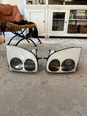 Par de faros de vidrio para Mitsubishi 3000gt 1994-1998 Foto 1 de 4