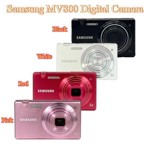 Cámara digital Samsung MV800 16,1 MP pantalla táctil abatible idioma inglés - Imagen 1 de 39