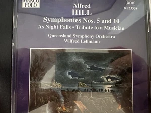 ALFRED HILL - Symphony 5 & 10 - Lehmann/Queensland SO CD Exc Cond! Marco Polo - Picture 1 of 2