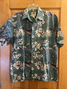 Kahala Herren Large Hawaiihemd blau türkis grün Korallenriff Fisch - Bild 1 von 9