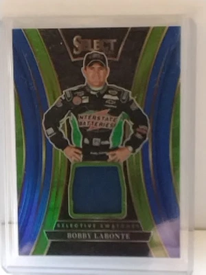 2025 Panini Select - Sparks Bobby Labonte #S-BLT Blue Prizm /35 (MEM) - Image 1 of 2