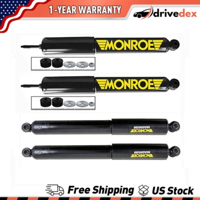 Monroe Front Struts & Rear Shocks Absorbers Fits 2011 2012 2013 2014 Ram 4500 - Image 1 of 4