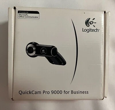 Logitech QuickCam Pro 9000 2.0 M Effective Pixels USB 2.0 WebCam for Business  - Image 1 of 4