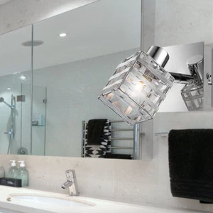 Parete Spot Lampada Orientabile a Faretto Dormire Ess Camera Illuminazione Alu - Foto 1 di 7