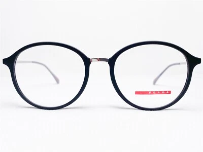 NUEVO Monturas de gafas para hombre Prada VPS01I TFZ-1O1 gris goma redondas 53/19~140 Foto 1 de 4