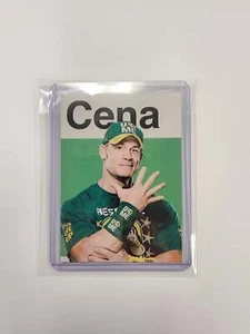 John Cena Artist Signed Wrestling Art Card 1/10 - Picture 1 of 2