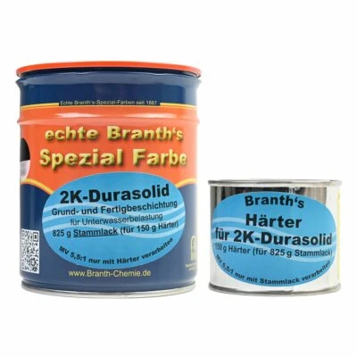 Brantho-Korrux 2-K Durasolid 975 g Grund- & Fertigbeschichtung RAL-Ton wählbar - Bild 1 von 3