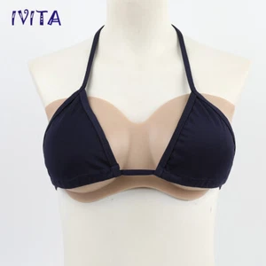 IVITA D Cup Simulación Silicona Formas de Pechos Tetas Falsas Pechos Estilo Bandeau - Imagen 1 de 12