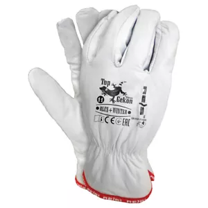 Winter-Arbeitshandschuhe aus Ziegenleder gefüttert Gr. 11 Handschuhe Leder - Bild 1 von 2