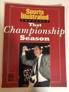 Sports Illustrated Magazine That Championship Season Crimson Tide Gene Stallings - Imagen 1 de 3