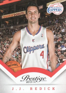 2013-14 Prestige Los Angeles Clippers Basketball Card #122 J.J. Redick