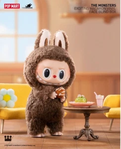 POP MART Labubu The Monsters Exciting Macaron Plush Doll – Authentic Collectible - Picture 1 of 4