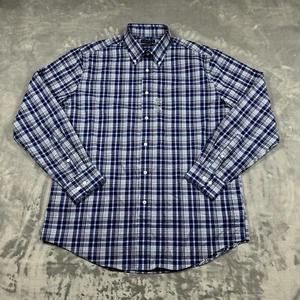 Ralph Lauren shirt men's Large 16 1/2 34/35 black label stretch regular fit NWT - Foto 1 di 8