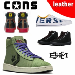 UNISEX CONVERSE ALL STAR PRO LEATHER "BHM" OXFORD CANVAS OX SNEAKERS LOW HI MID - Picture 1 of 129