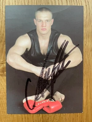 Org. Autogramm von Axel Schulz - Boxer - Bild 1 von 2