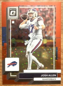 2022 Donruss Optic - Josh Allen - Red Stars Prizm SSP ✨🦬 - Picture 1 of 2