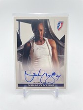 2005 Rittenhouse TAMIKA CATCHINGS WNBA Autograph Workout On-Card Auto