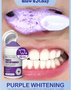 Poudre de blanchiment dentaire violette - Imagen 1 de 6