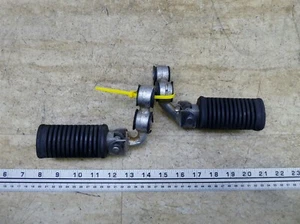 1981 Suzuki GS550L S313-1. front foot pegs and brackets mounts - Picture 1 of 8