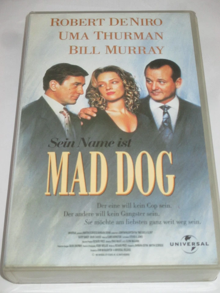 Universal - Sein Name ist Mad Dog - VHS/Komödie/Robert De Niro/Bill Muray/'92 - Bild 1 von 1