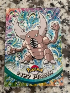 2000 Topps Pokemon Edizione Animazione TV Pinsir #127 - Foto 1 di 4