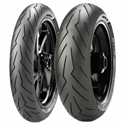 COPPIA/GOMME 120/70-17-58W 180/55-17-73W TL PIRELLI DIABLO/ROSSO III 3 OMAGGIO