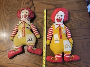 Rare Vintage Ronald McDonald Dolls - Picture 1 of 6