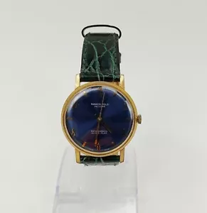 c1960 Marco Polo De Luxe antimagnetische ultraflache Herren-Armbanduhr #2 - Bild 1 von 8