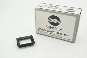 Minolta Okularkorrektor 1000""+-0"" Dioptrien Augenkorrektur #B157 - Bild 1 von 34