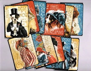 Graphic45 WELL GROOMED (12PK) HANDMADE 3"x4" EPHEMERA/POCKET CARDS - Picture 1 of 4