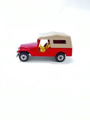 Matchbox Superfast Rojo Nº53 CJ8 JEEP Die-Cast con Capucha Modelo Lesney 1977 (655) Foto 1 de 4