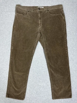 Calça Jos A Bank 1905 Masculina 42x30 Marrom Ajuste Personalizado Veludo Elástico Clássico - Imagem 1 de 4