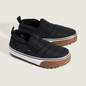 VANS MTE Snow Lodge Slipper Mid VN000D2ABLA Quilted Unisex Winter Shoes Slip On - Picture 1 of 5