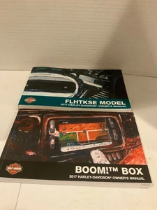 2017 Harley Davidson FLHTKSE & boom! Box  Motorcycle Owner Operator Manuals - Bild 1 von 3