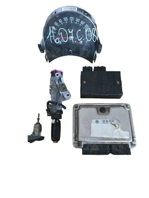 VW Nuova Beetle 1Y Cabrio Centralina Motore - Set 038906019KR 1.9 TDI # - Immagine 1 di 4