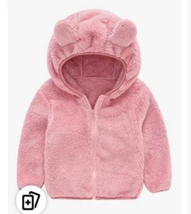New Baby Jacket Thicken Warm Winter Girls Coat Infant Hooded 2-4 Year - Picture 1 of 4