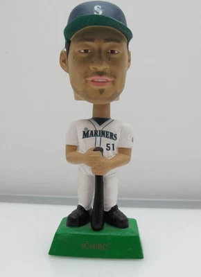 Ichiro Suzuki Bobblehead 2001 cubierta superior Playmakers MLB Mariners Foto 1 de 4