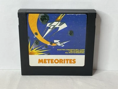 Meteorites (Atari 5200, 1984) Authentic Cartridge Only Cleaned Tested - Image 1 of 4