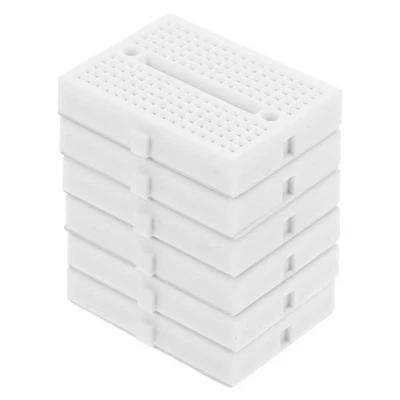 6 Pezzi Breadboard Senza Saldatura Circuito Elettronico Breadboard per Esperimento - Immagine 1 di 4