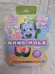 Hasbro Nanomals Nano-Mals Blubby The Narwhal Whale Digital Pet - Picture 1 of 4