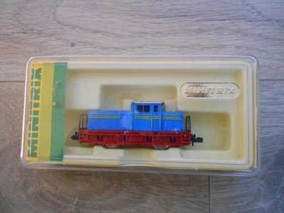 Minitrix N 2066 Locomotive Diesel Locomotive d'usine de manœuvre, échelle 1/160 - Photo 1/4